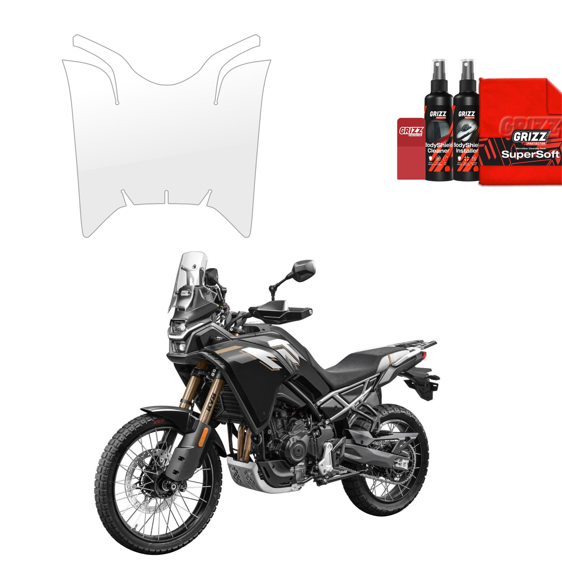 Protective film for exterior car parts – shields against scratches, chips, and scuffs