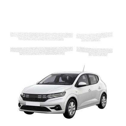 Protective film for exterior car parts – shields against scratches, chips, and scuffs