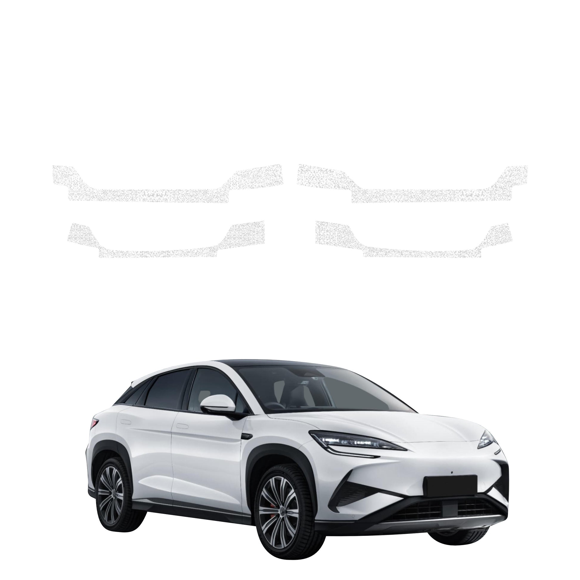 Protective film for exterior car parts – shields against scratches, chips, and scuffs