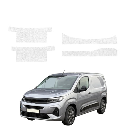 4-in-1 witte technische coating voor dorpels - Opel Combo Cargo (2018-2026)