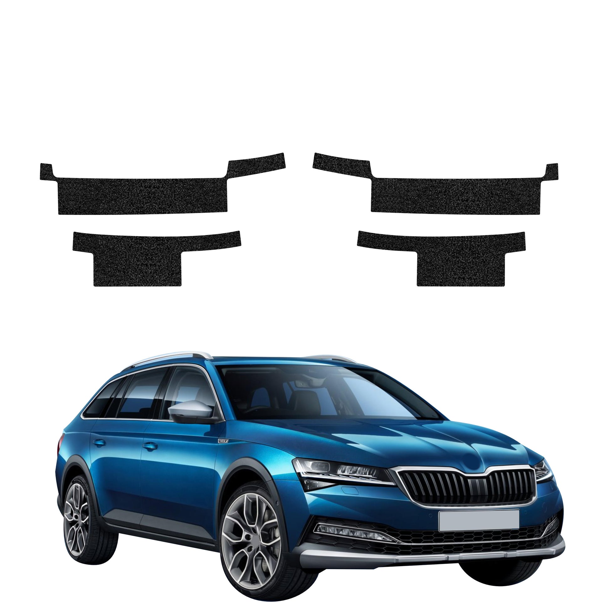 Protective film for exterior car parts – shields against scratches, chips, and scuffs