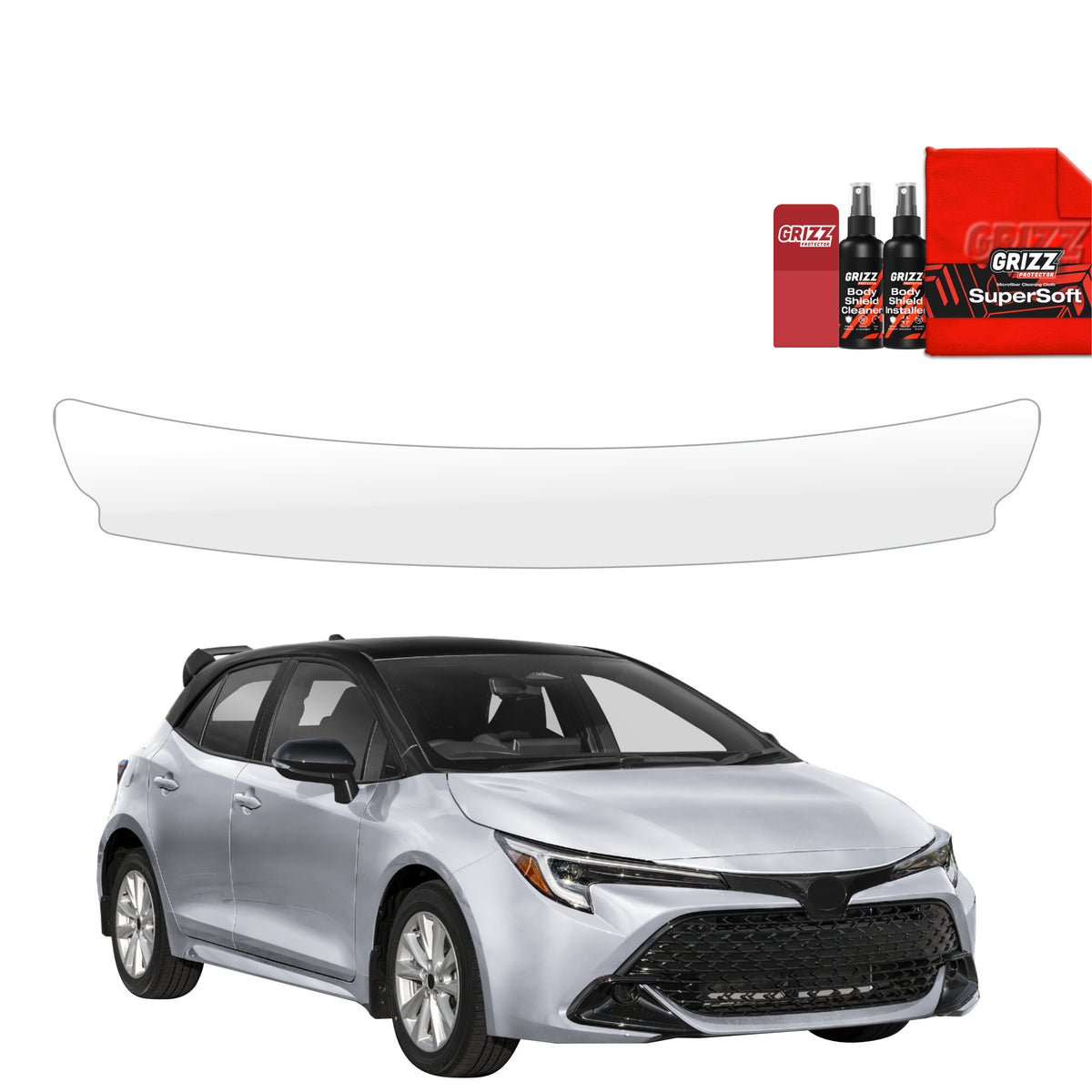 Protective film for exterior car parts – shields against scratches, chips, and scuffs