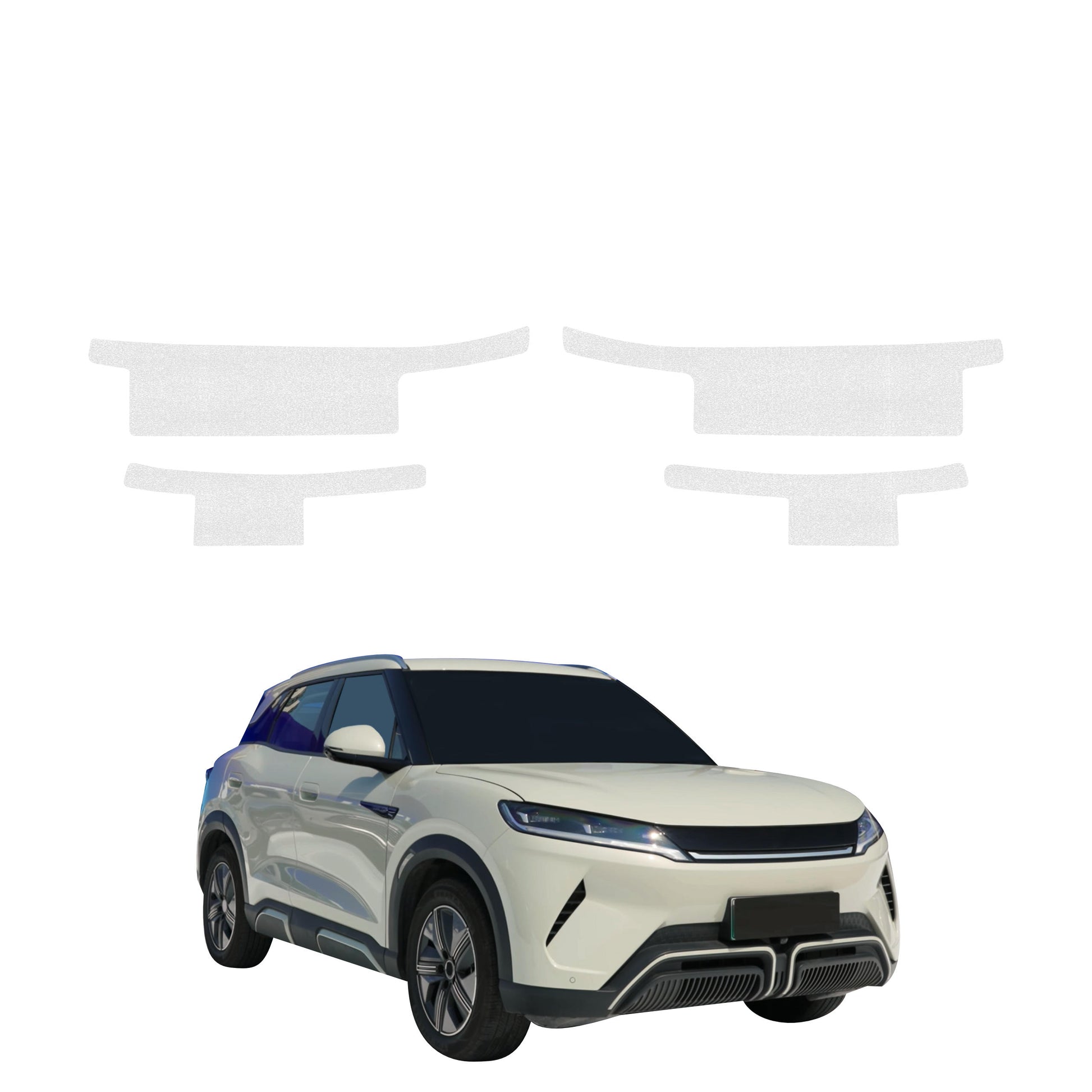 Protective film for exterior car parts – shields against scratches, chips, and scuffs