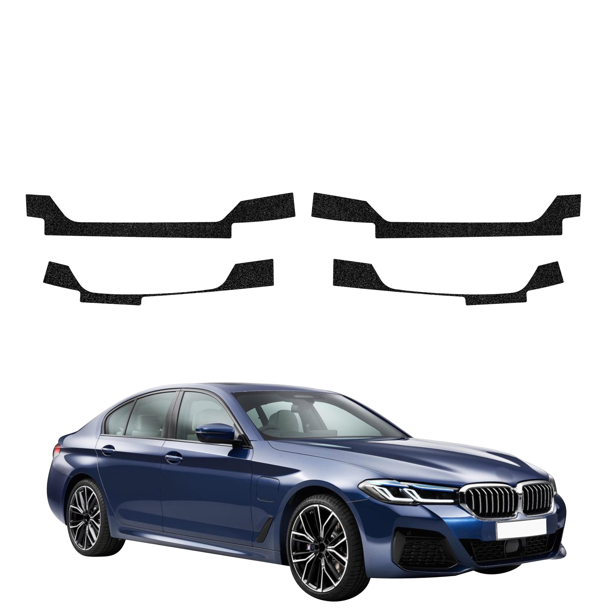 Protective film for exterior car parts – shields against scratches, chips, and scuffs
