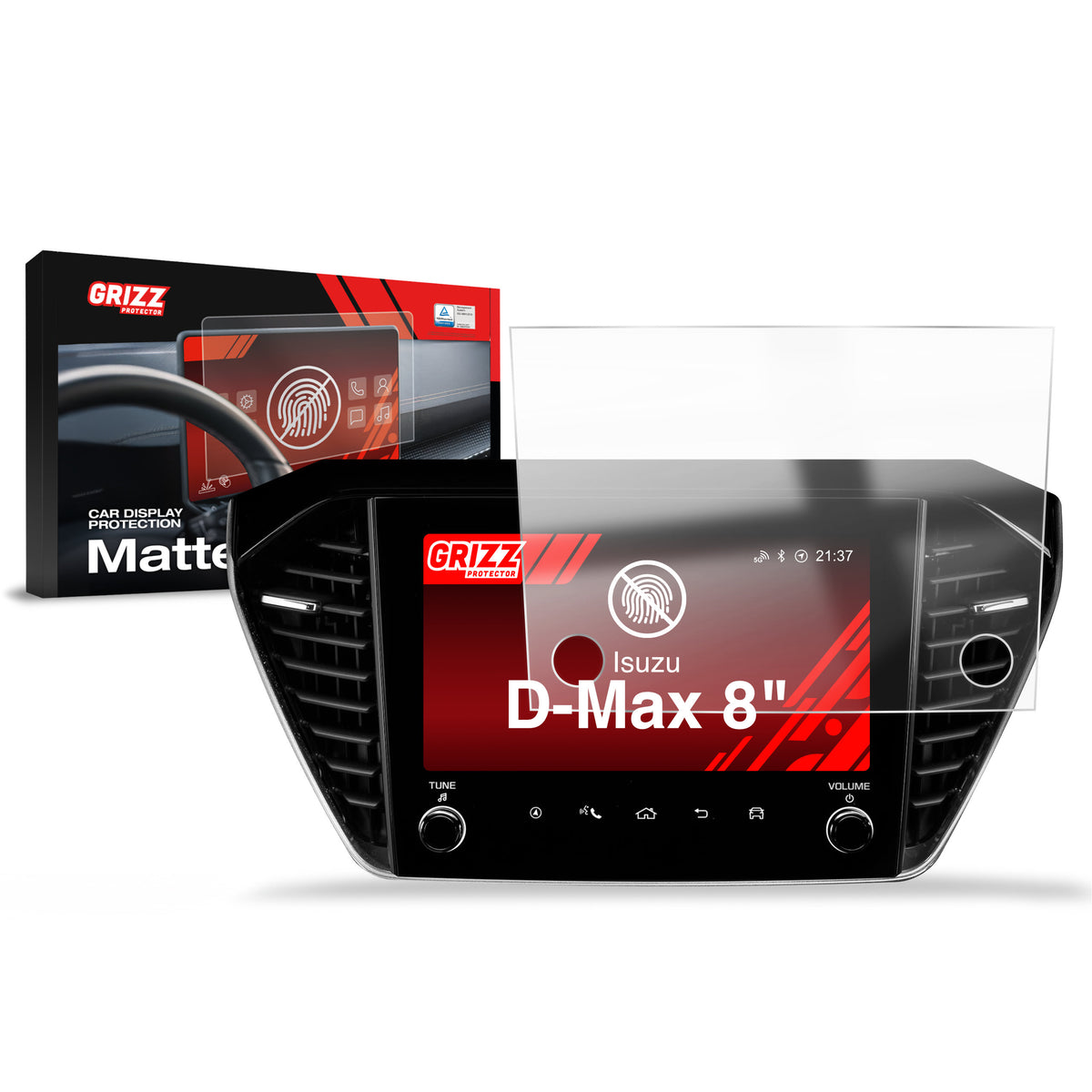 Anti-fingerprint screen protector for car touchscreen