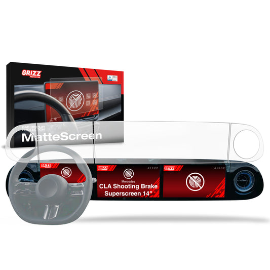 Anti-fingerprint screen protector for car touchscreen