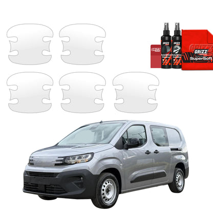 5in1 beschermfolie voor deurgreepranden - Peugeot Partner (2018-2026)