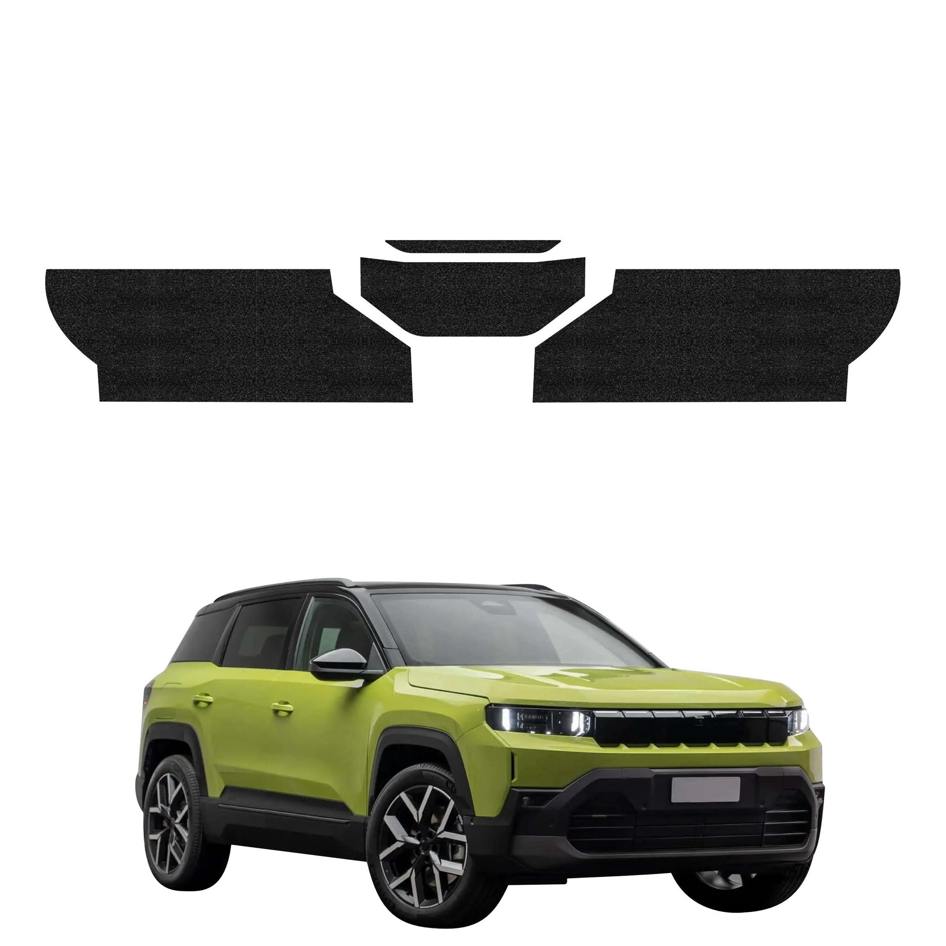 Protective film for exterior car parts – shields against scratches, chips, and scuffs
