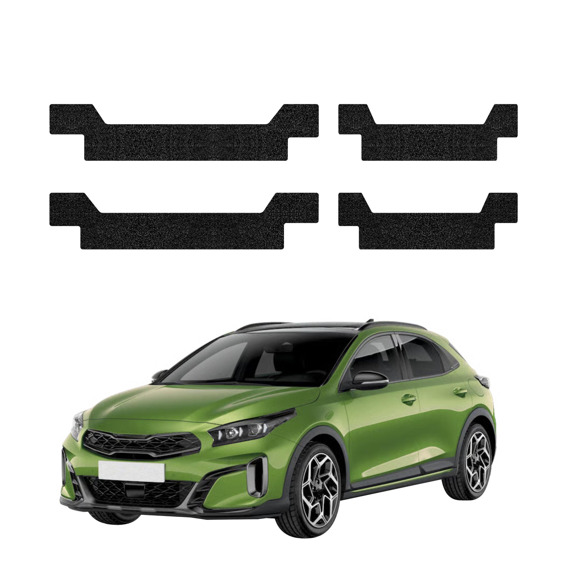 Protective film for exterior car parts – shields against scratches, chips, and scuffs