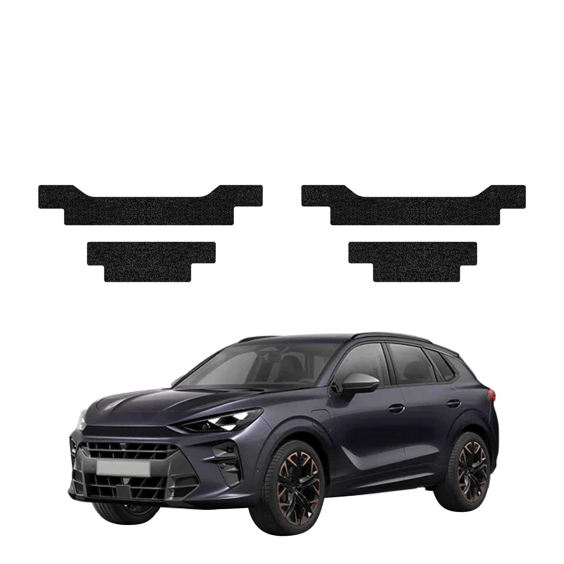 Protective film for exterior car parts – shields against scratches, chips, and scuffs