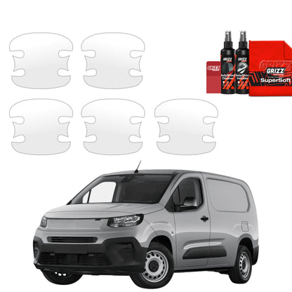 5in1 beschermfolie voor deurgreepranden - Fiat Doblo Cargo (2018-2026)