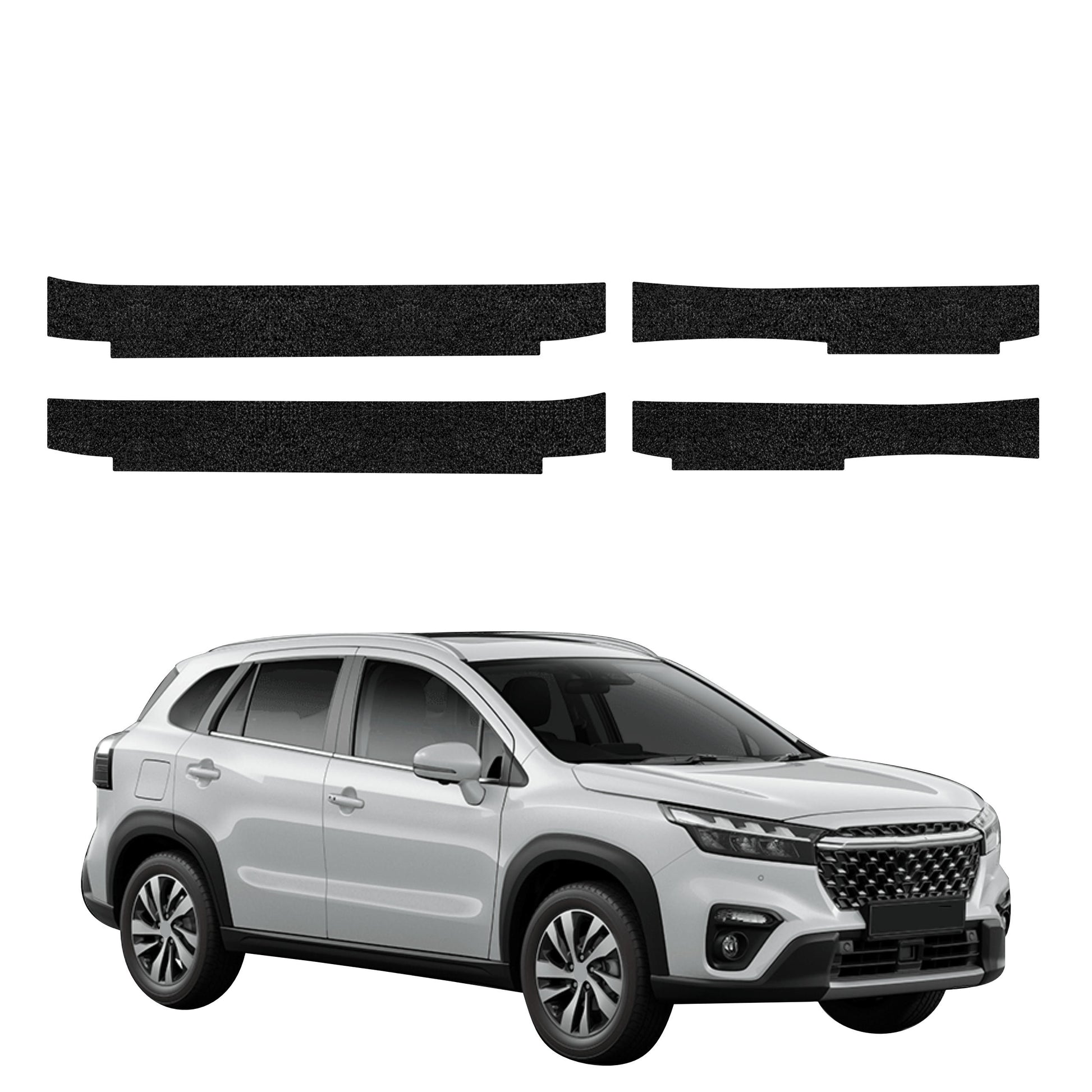 Protective film for exterior car parts – shields against scratches, chips, and scuffs