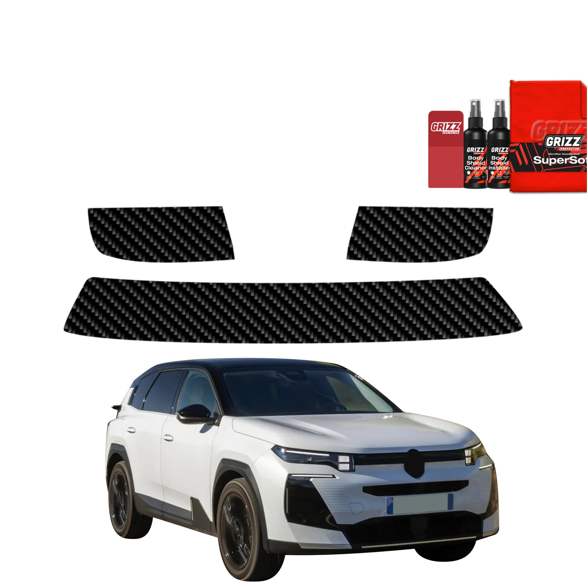 Protective film for exterior car parts – shields against scratches, chips, and scuffs