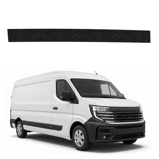 Schwarze technische Beschichtung für Schwelle der linken Laderaumtür - Nissan Interstar 3 (2024-2026)