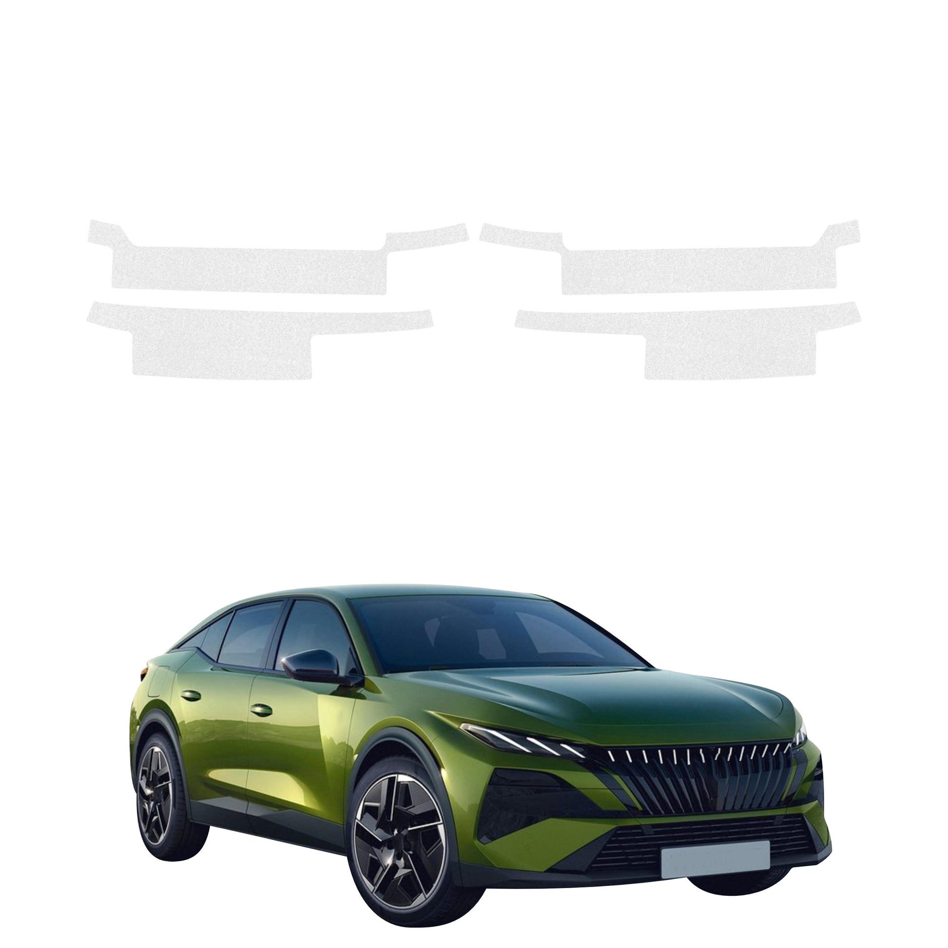 Protective film for exterior car parts – shields against scratches, chips, and scuffs