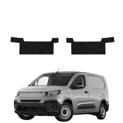 2in1 Black technical coating for front sills - Fiat Doblo Cargo (2018-2026)