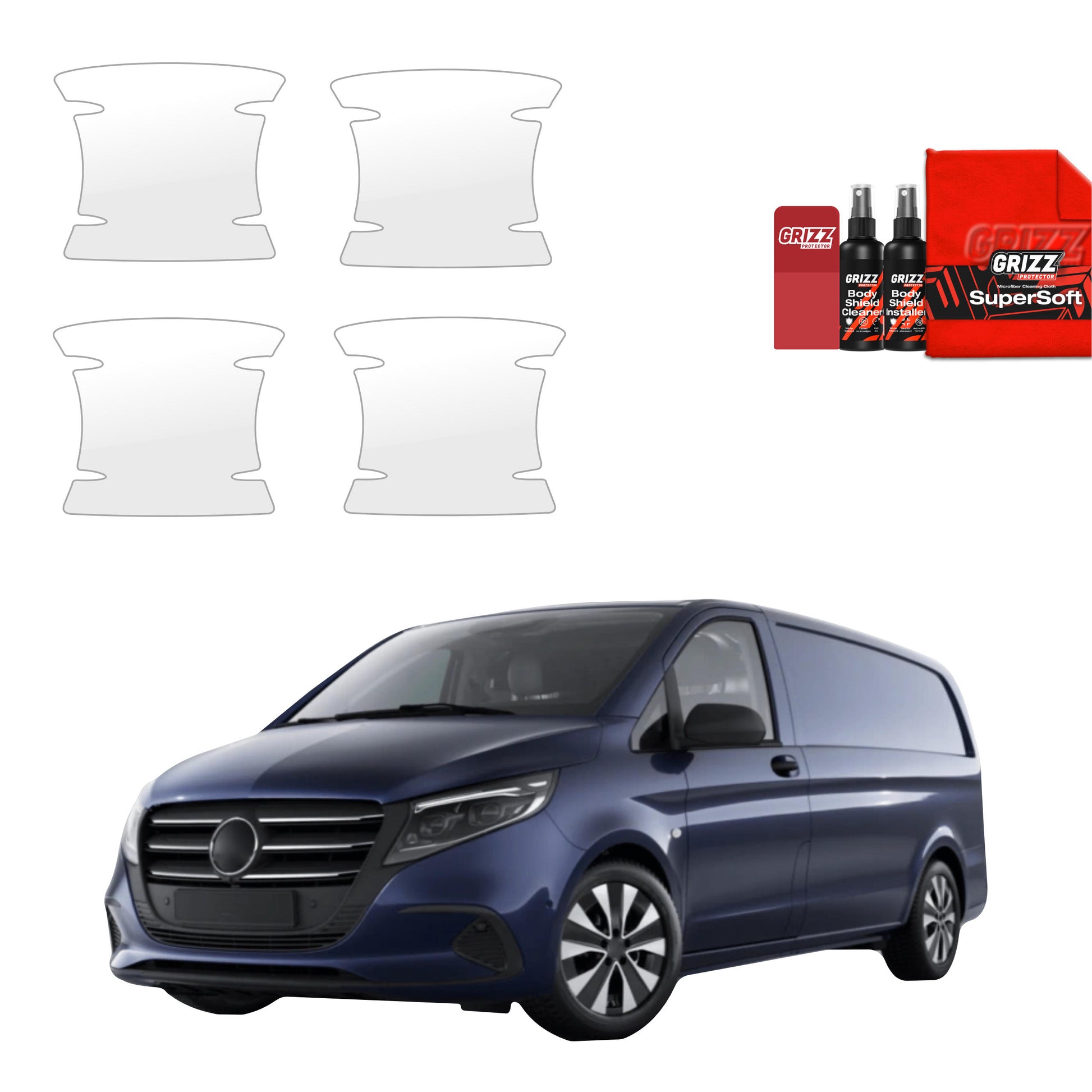 Protective film for exterior car parts – shields against scratches, chips, and scuffs