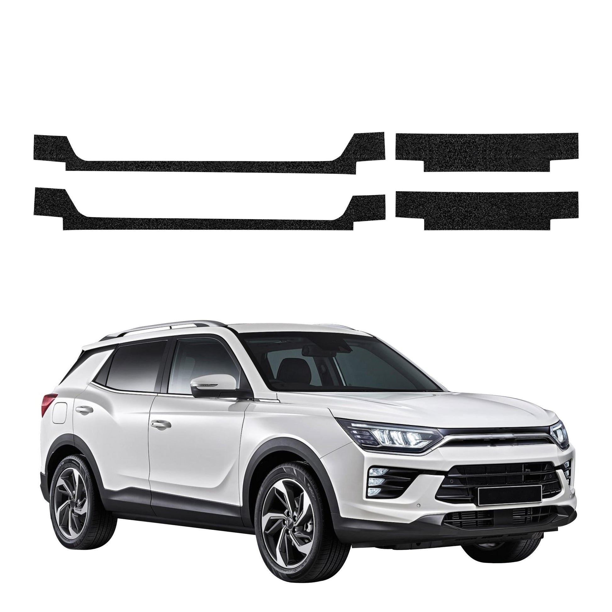 Protective film for exterior car parts – shields against scratches, chips, and scuffs