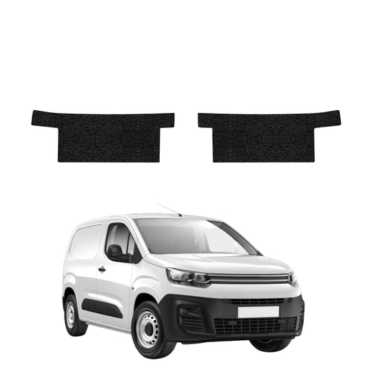 2in1 Schwarze technische Beschichtung für vordere Schweller ohne Aussparung - Citroen Berlingo VAN (2018-2026)