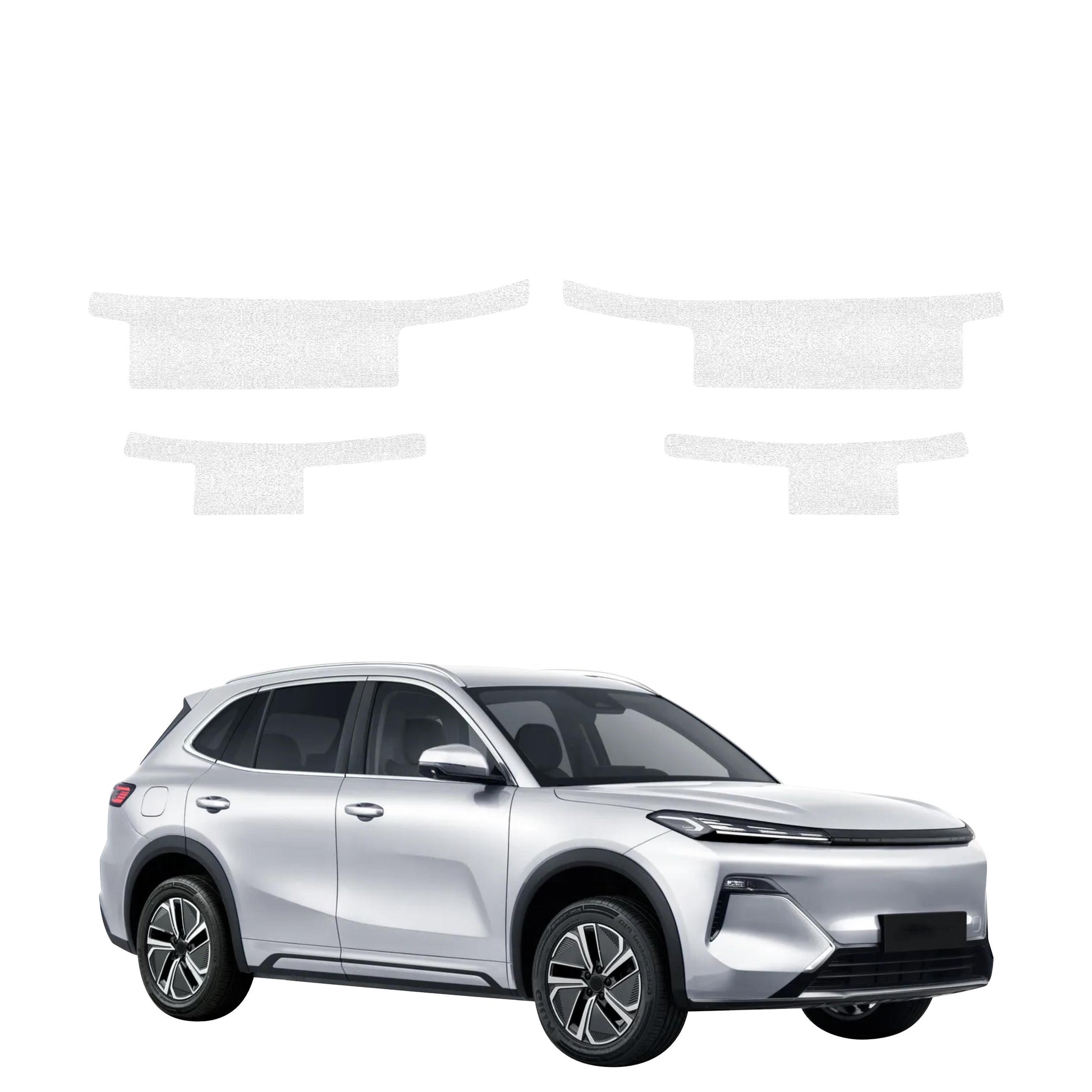 Protective film for exterior car parts – shields against scratches, chips, and scuffs