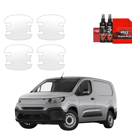 4in1 Schutzfolie für Türgriffmulden - Fiat Doblo Cargo (2018-2026)