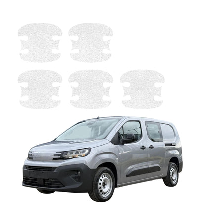 5in1 White technical coating for door handle recesses - Peugeot Partner (2018-2026)