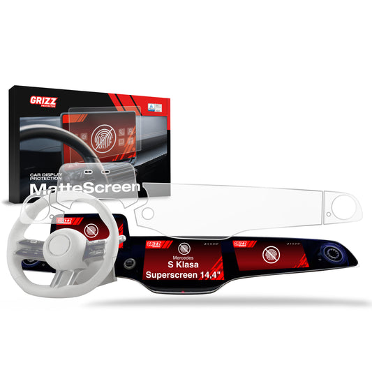 Anti-fingerprint screen protector for car touchscreen