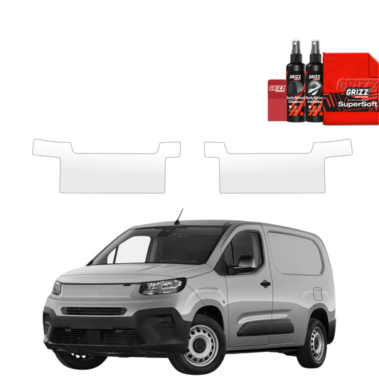 2in1 Schutzfolie für vordere Schweller - Fiat Doblo Cargo (2018-2026)