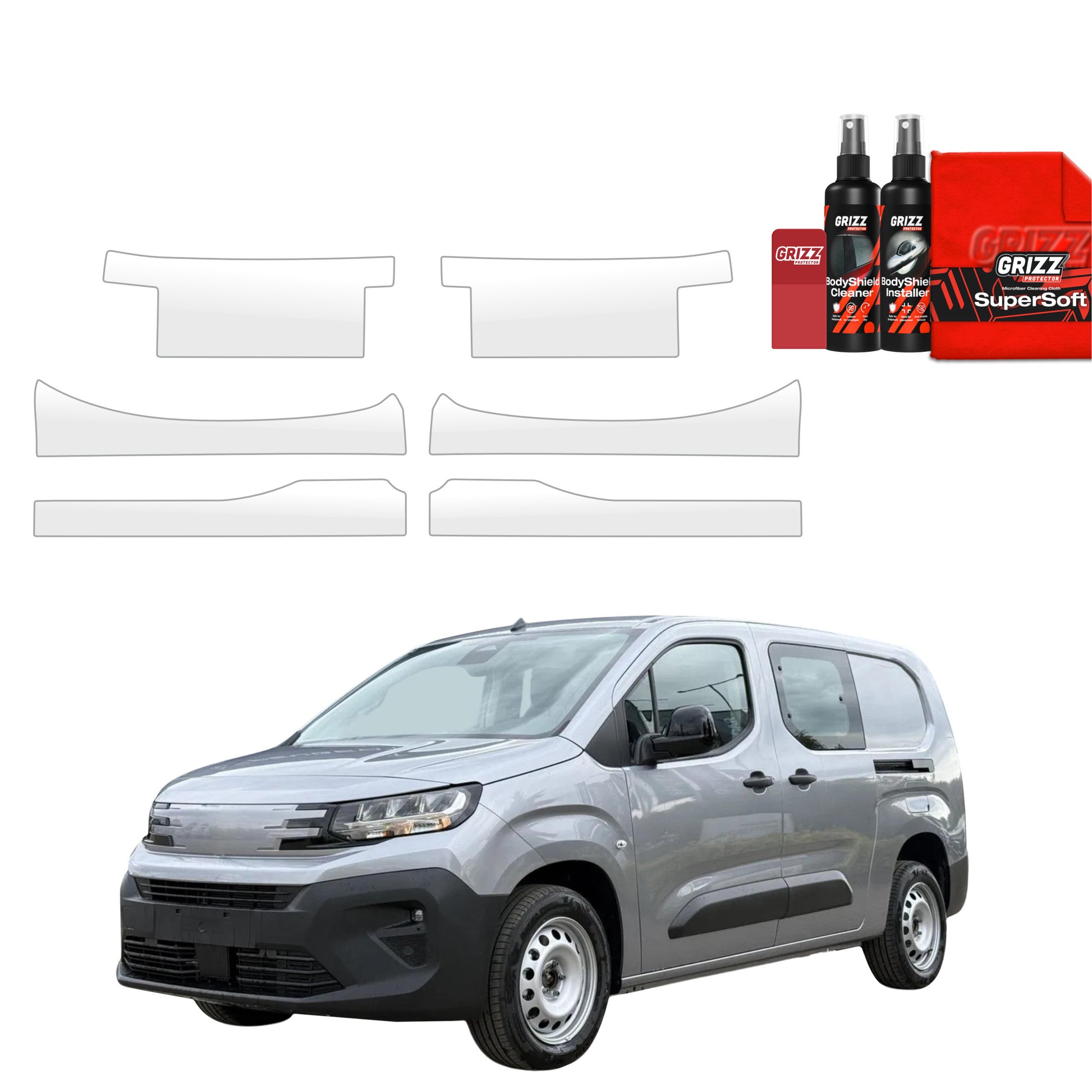 Protective film for exterior car parts – shields against scratches, chips, and scuffs
