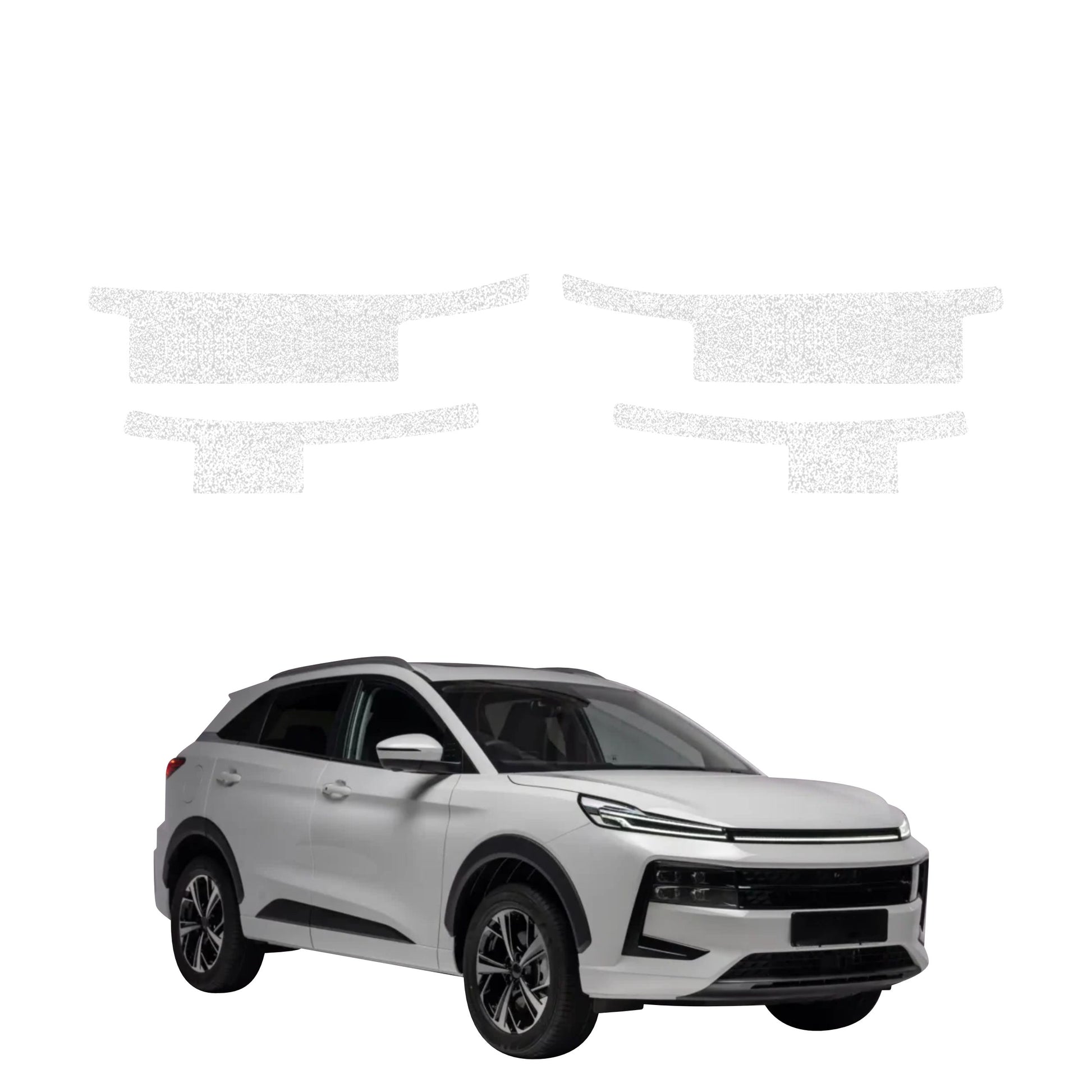 Protective film for exterior car parts – shields against scratches, chips, and scuffs