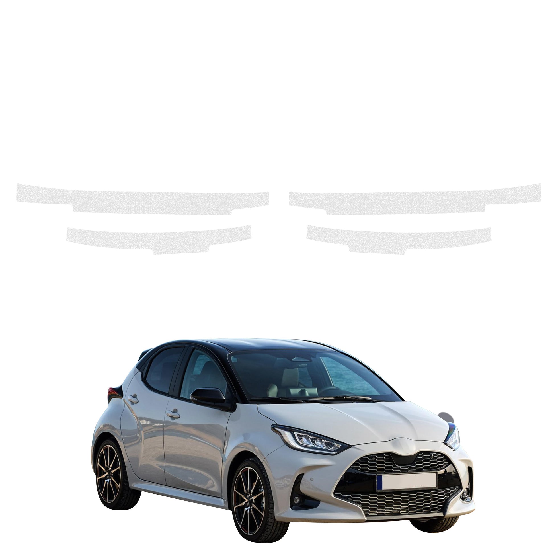 Protective film for exterior car parts – shields against scratches, chips, and scuffs