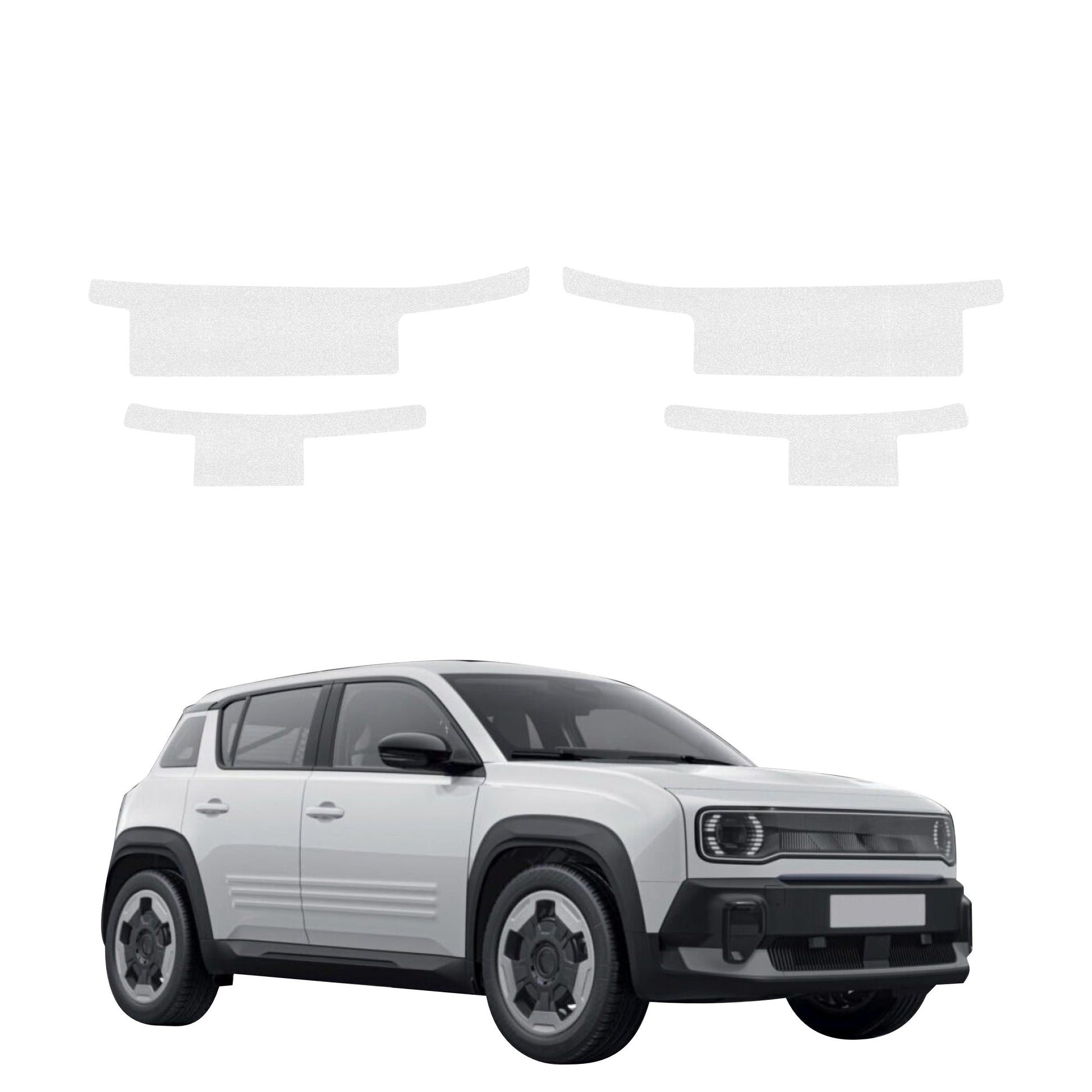 Protective film for exterior car parts – shields against scratches, chips, and scuffs