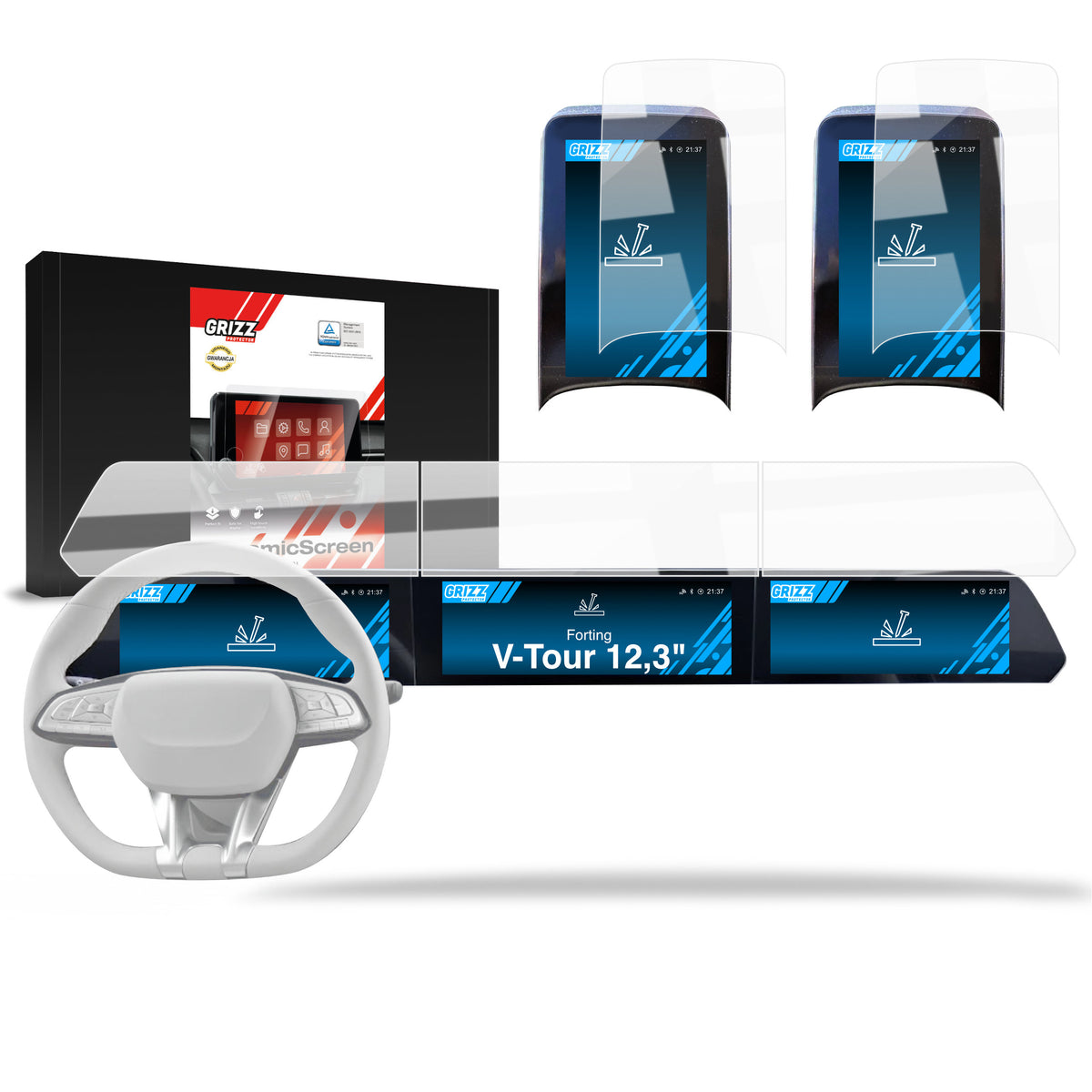 Protective film for car touchscreen display – anti-scratch and transparent