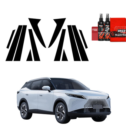 Protective film for exterior car parts – shields against scratches, chips, and scuffs