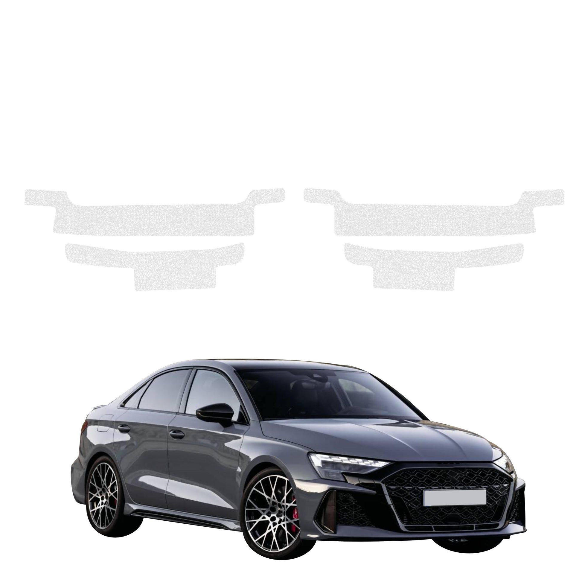 Protective film for exterior car parts – shields against scratches, chips, and scuffs