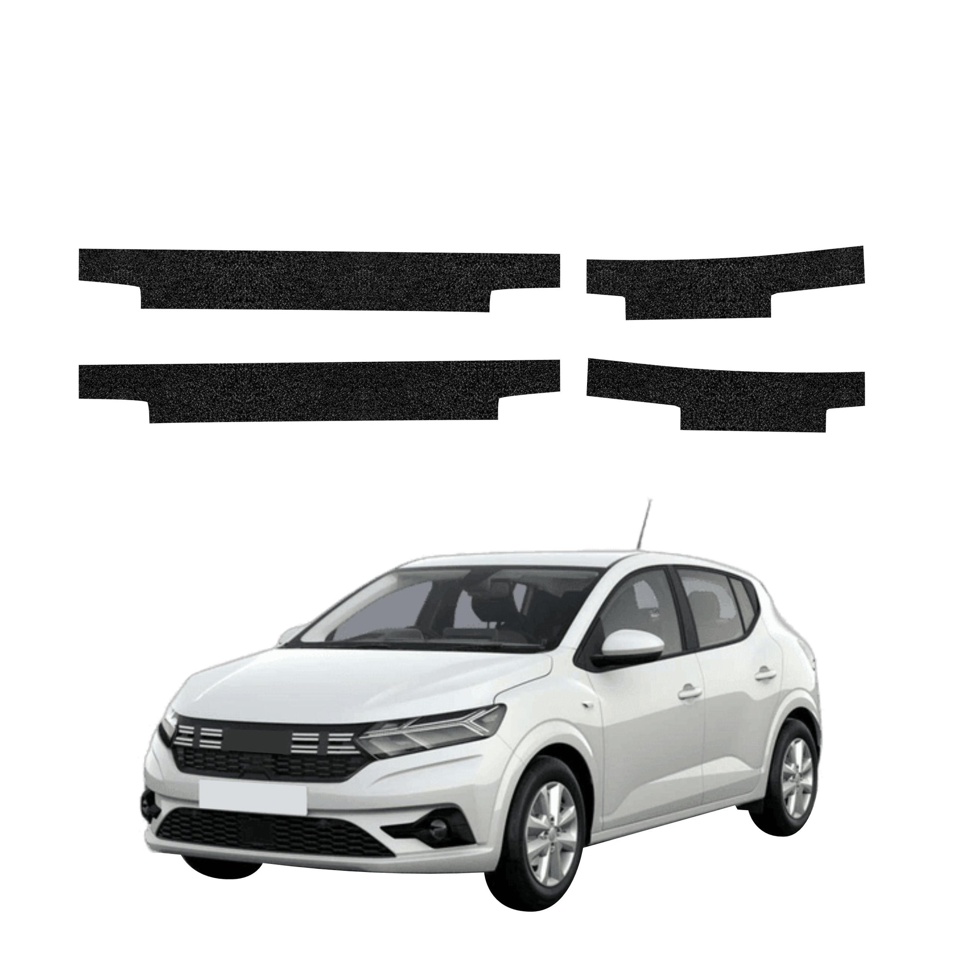 Protective film for exterior car parts – shields against scratches, chips, and scuffs