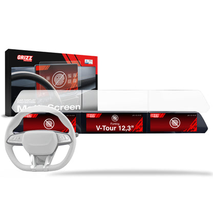 Anti-fingerprint screen protector for car touchscreen