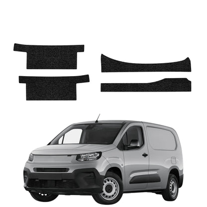 4-in-1 black technical coating for sills - Fiat Doblo Cargo (2018-2026)