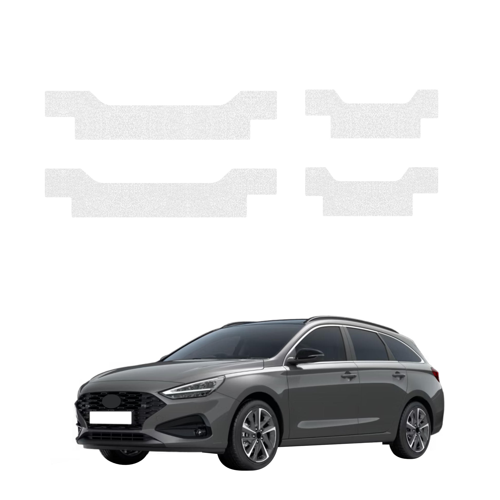 Protective film for exterior car parts – shields against scratches, chips, and scuffs