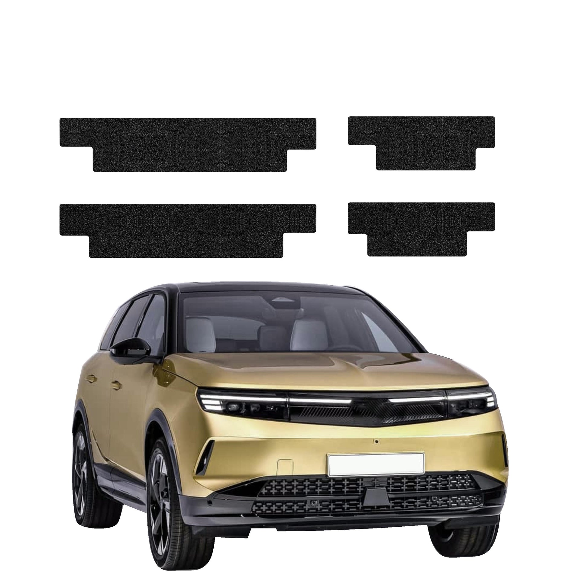 Protective film for exterior car parts – shields against scratches, chips, and scuffs