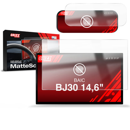 Anti-fingerprint screen protector for car touchscreen