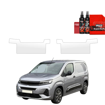 2in1 protective film for front sills - Opel Combo Cargo (2018-2026)