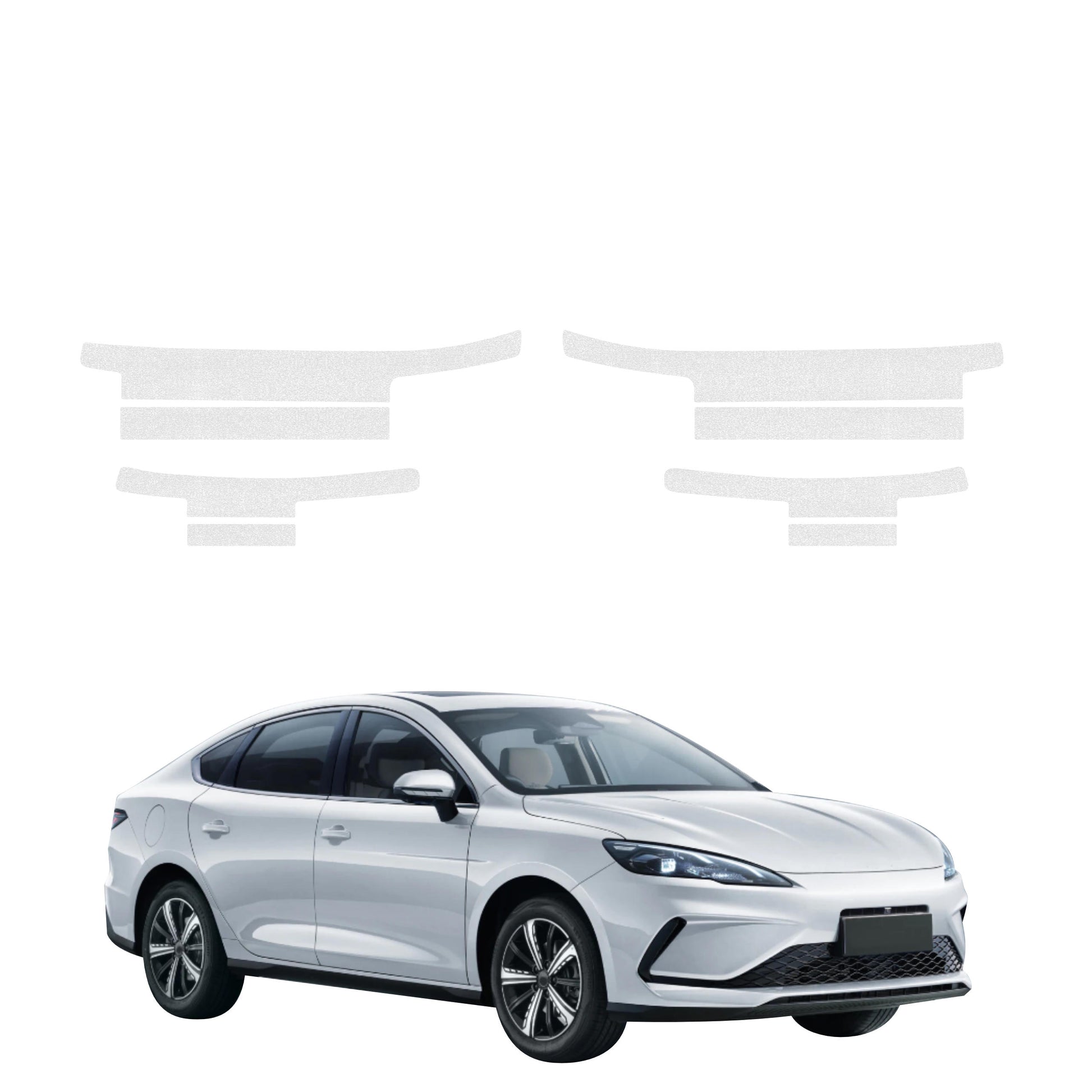 Protective film for exterior car parts – shields against scratches, chips, and scuffs
