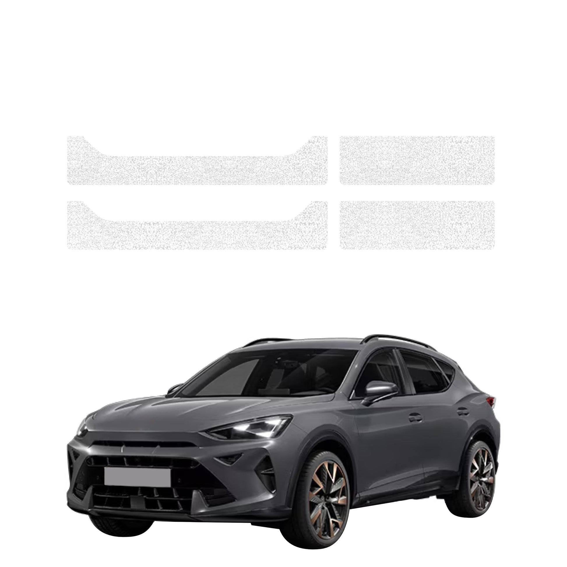 Protective film for exterior car parts – shields against scratches, chips, and scuffs