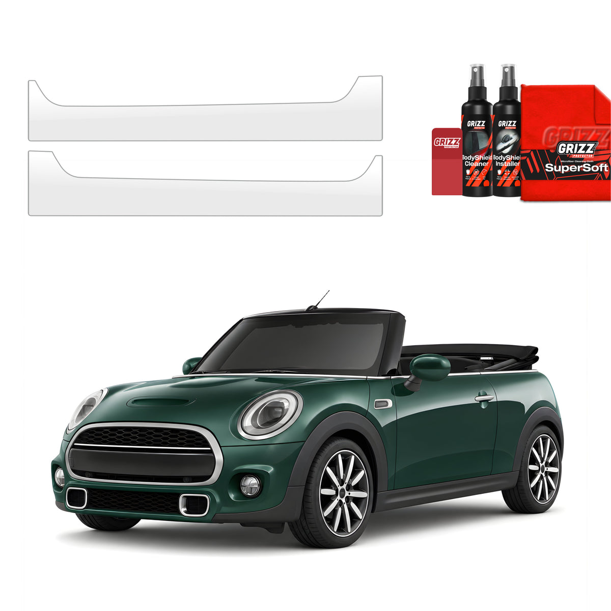 Protective film for exterior car parts – shields against scratches, chips, and scuffs