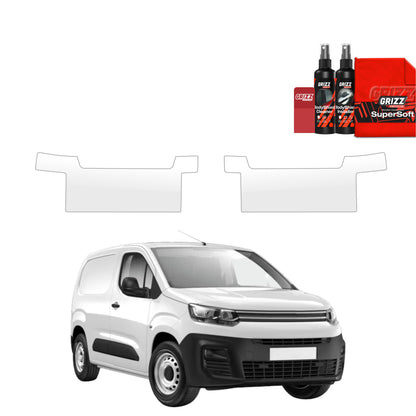 2in1 beschermfolie voor voorste dorpels - Citroen Berlingo VAN (2018-2026)