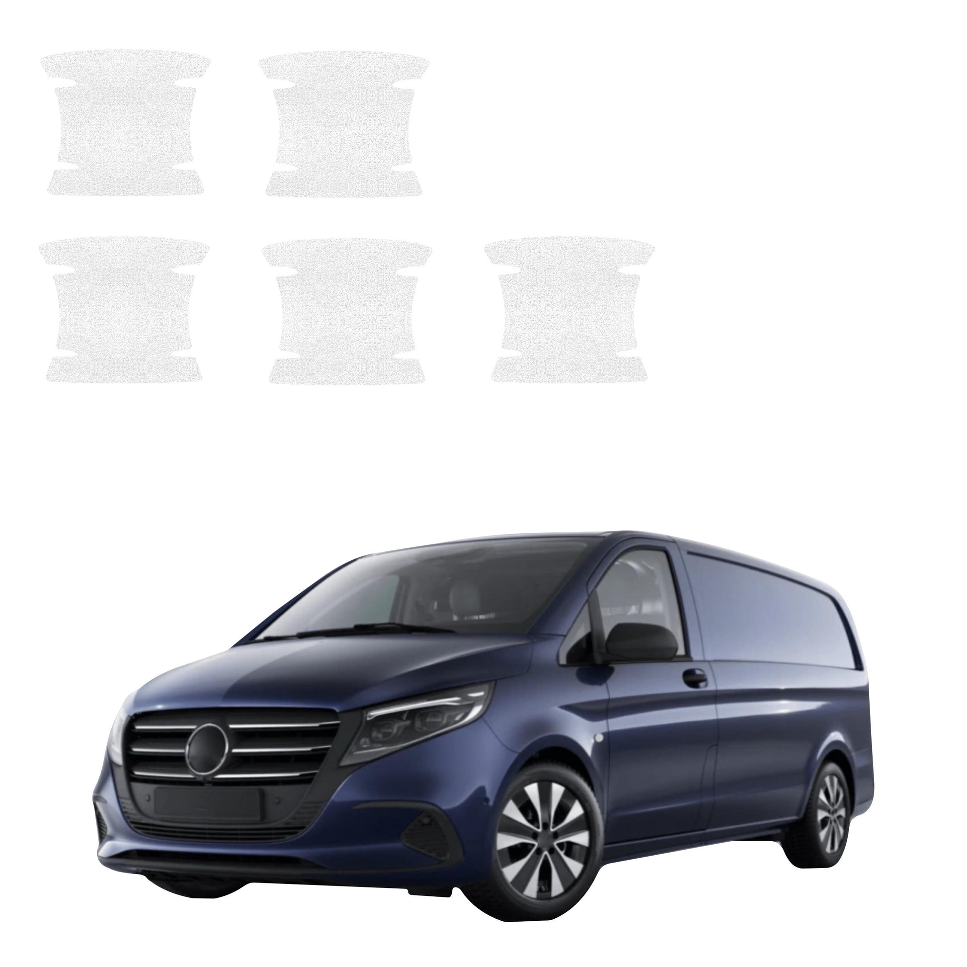 Protective film for exterior car parts – shields against scratches, chips, and scuffs