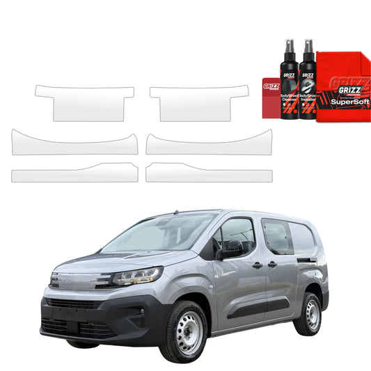 6in1 Schutzfolie für Schweller - Peugeot Partner (2018-2026)