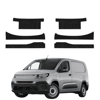 6-in-1 black technical coating for sills - Fiat Doblo Cargo (2018-2026)