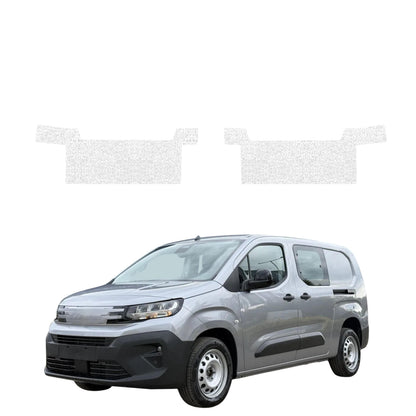 2in1 White technical coating for front sills - Peugeot Partner (2018-2026)